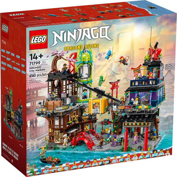 71799 NINJAGO City Markets (Retired) LEGO Ninjago product image 1, provided for visual reference and product detail review