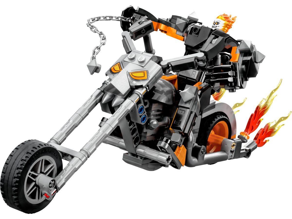 76245 Ghost Rider Mech & Bike (Retired) LEGO Super Heroes product image 2, provided for visual reference and product detail