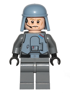 General Maximillian Veers - Chest Armor, Sand Blue Helmet (sw0579) product image 1, provided for visual reference and