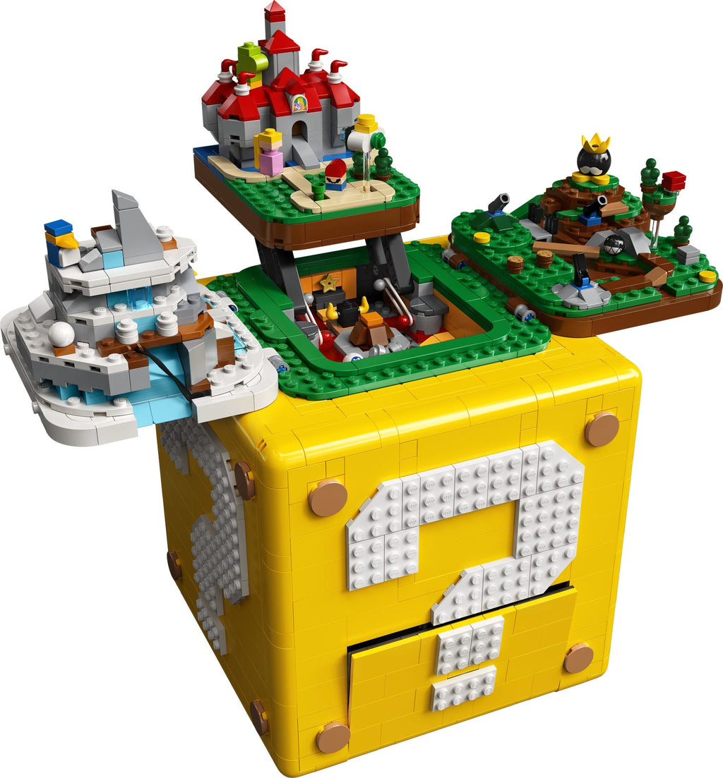 71395 Super Mario 64 Question Mark Block (Retired) LEGO Super Mario product image 2, provided for visual reference and