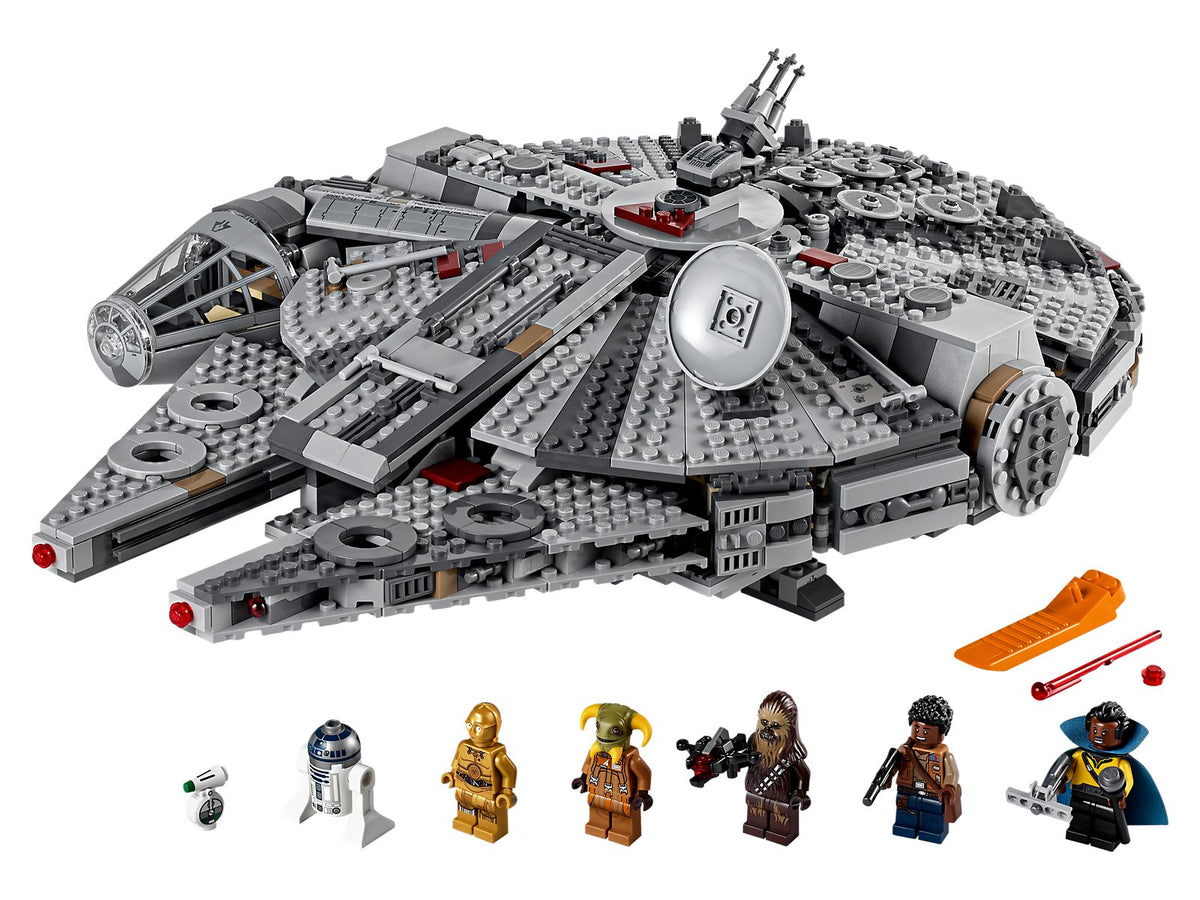 75257 Millennium Falcon (Retired) LEGO Star Wars product image 2, provided for visual reference and product detail review