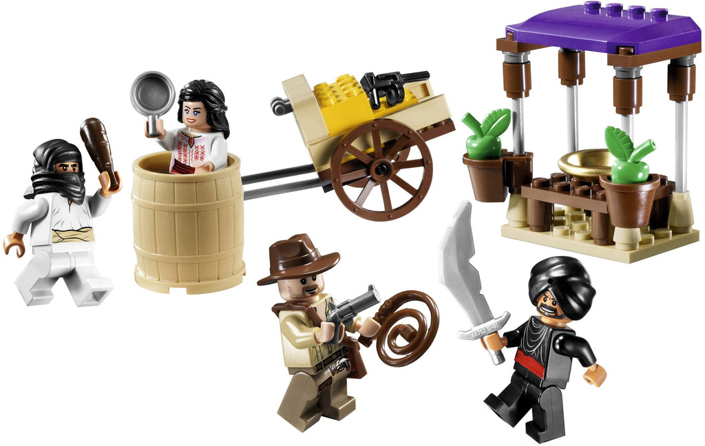 7195 Ambush In Cairo (Retired) LEGO Indiana Jones product image 2, provided for visual reference and product detail review