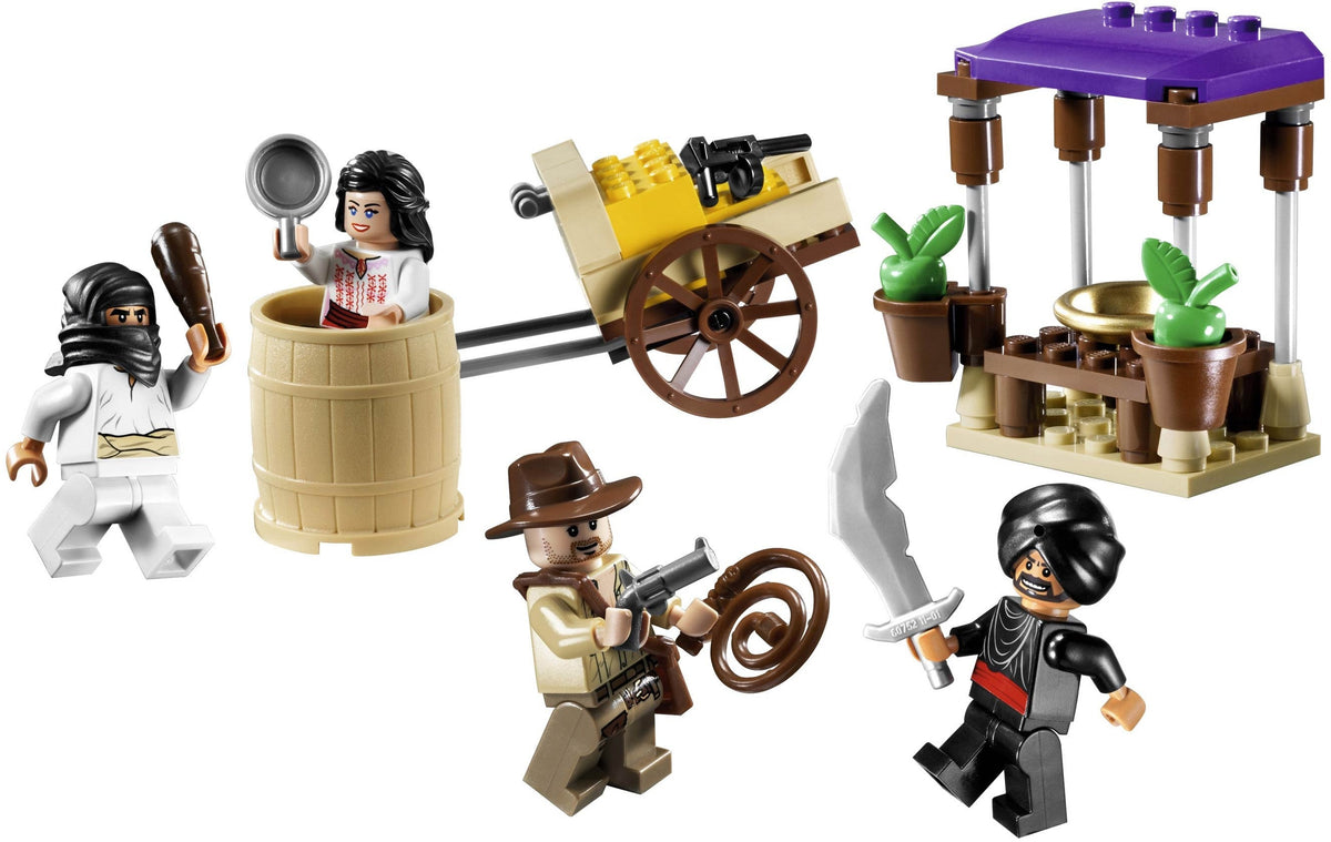 7195 Ambush In Cairo (Retired) LEGO Indiana Jones product image 2, provided for visual reference and product detail review