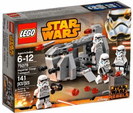 75078 Imperial Troop Transport (Retired) LEGO Star Wars product image 1, provided for visual reference and product detail