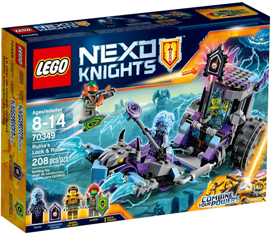 70349 Ruina's Lock & Roller (Retired) LEGO Nexo Knights product image 1, provided for visual reference and product detail