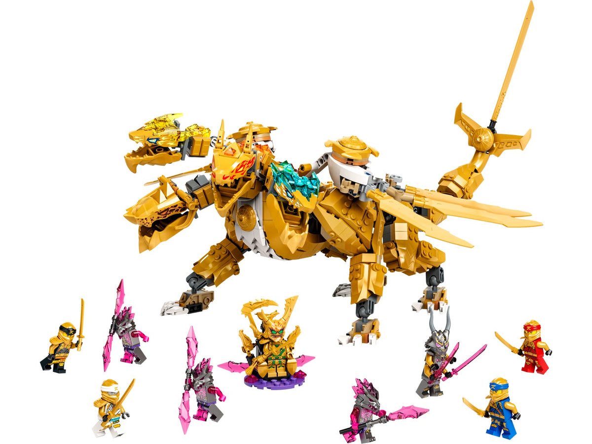 71774 Lloyd's Golden Ultra Dragon (Retired) LEGO Ninjago product image 2, provided for visual reference and product detail