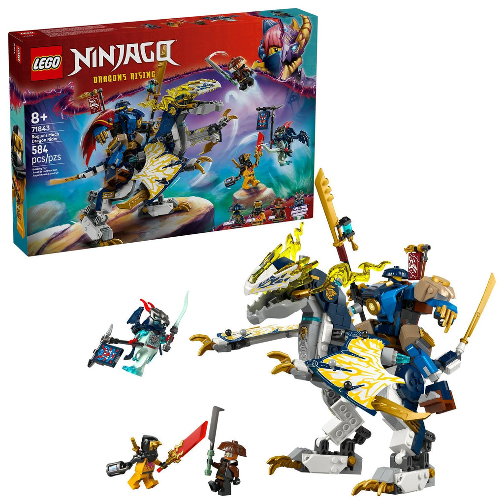 71843 Rogue's Mech Dragon Rider (Retired) LEGO Ninjago product image 2, provided for visual reference and product detail