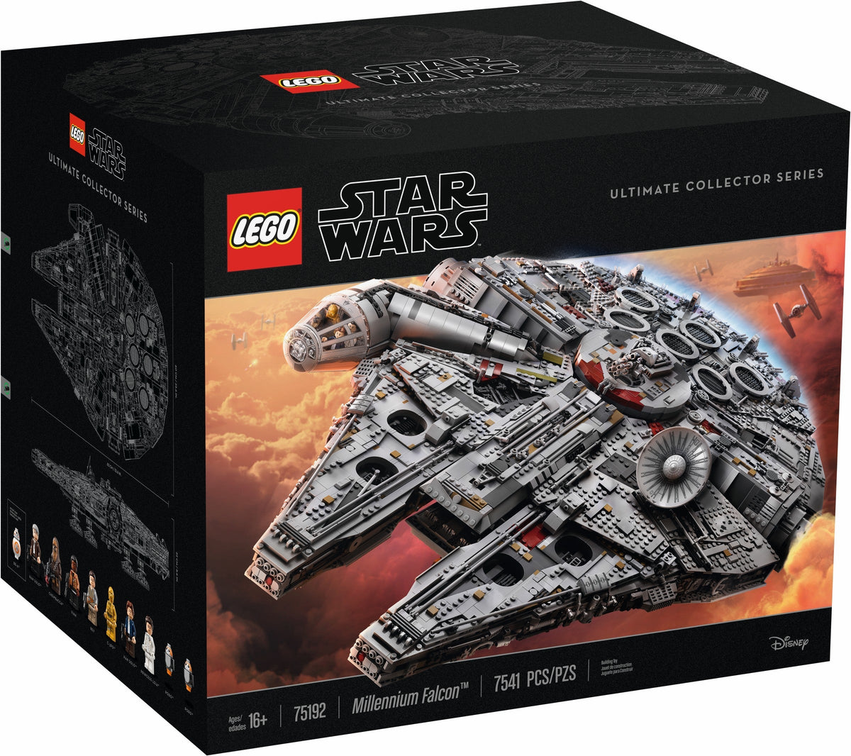 75192 Millennium Falcon (2nd Edition) (Retired) LEGO Star Wars product image 1, provided for visual reference and product
