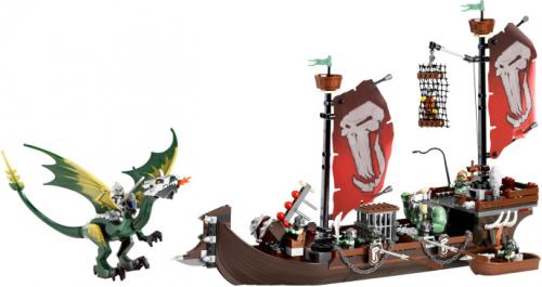 7048 Troll Warship (Retired) LEGO Castle product image 2, provided for visual reference and product detail review
