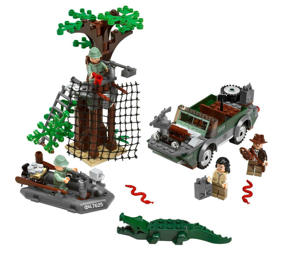7625 River Chase (Retired) LEGO Indiana Jones product image 2, provided for visual reference and product detail review