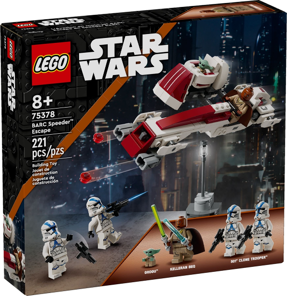 75378 BARC Speeder Escape (Retired) LEGO Star Wars product image 2, provided for visual reference and product detail review
