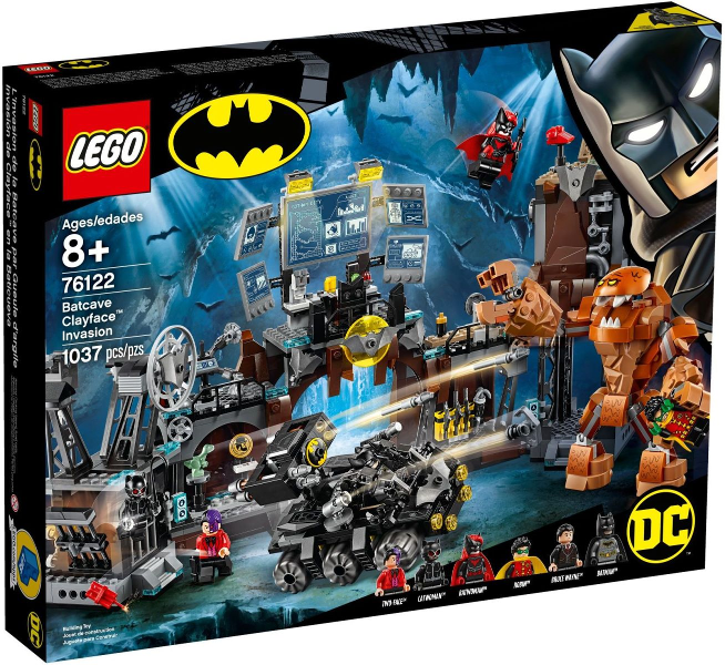 76122 Batcave Clayface Invasion (Retired) LEGO Super Heroes product image 1, provided for visual reference and product
