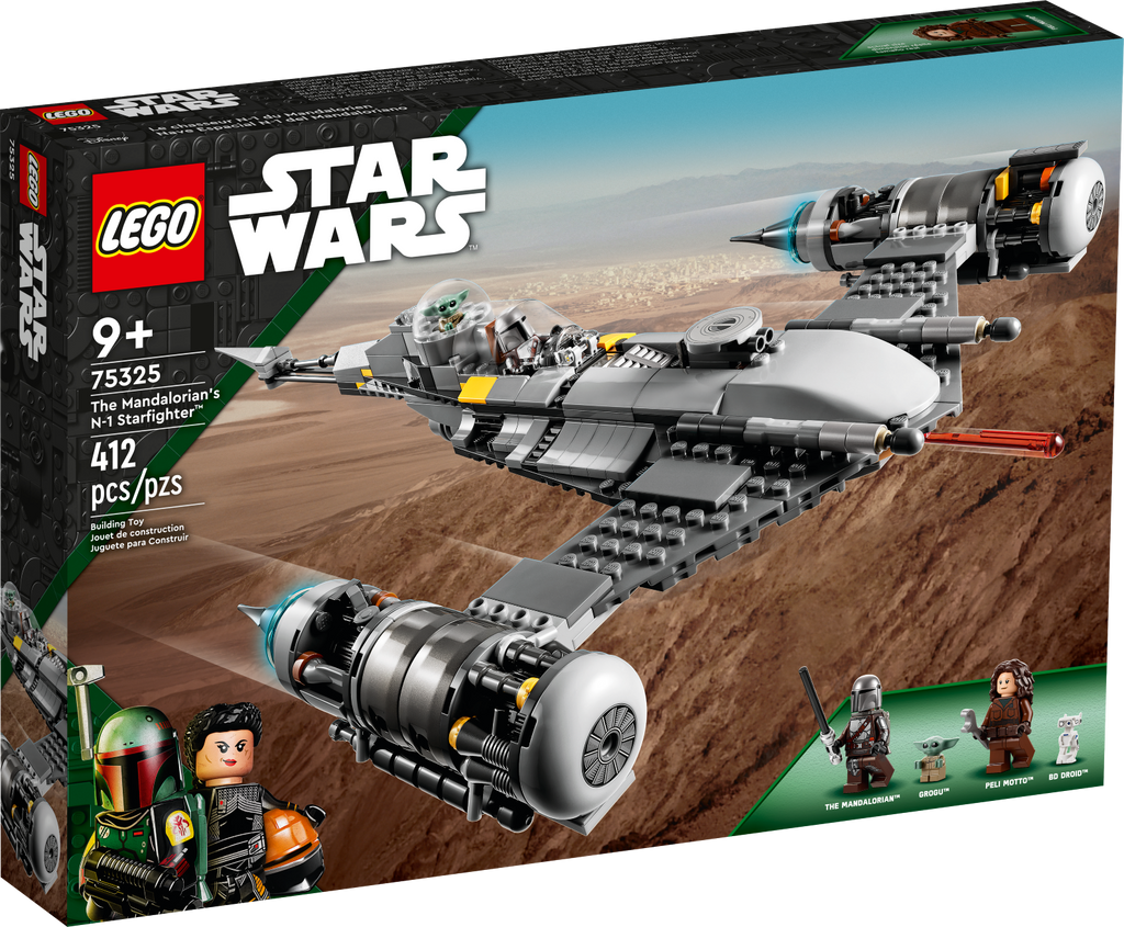 75325 The Mandalorian's N-1 Starfighter (Retired) LEGO Star Wars product image 1, provided for visual reference and product