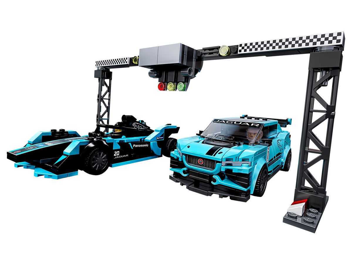 76898 Formula E Panasonic Jaguar Racing GEN2 Car & Jaguar I-PACE eTROPHY (Retired) LEGO Speed Champions product image 2,