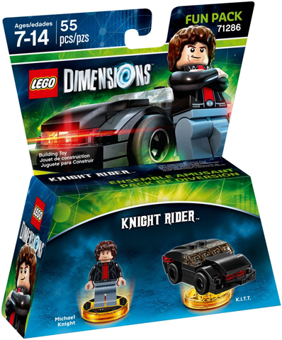 71286 Knight Rider Fun Pack (Retired) LEGO Dimensions product image 1, provided for visual reference and product detail
