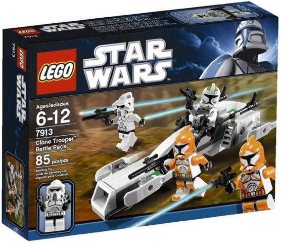 7913 Clone Trooper Battle Pack (Retired) LEGO Star Wars product image 1, provided for visual reference and product detail