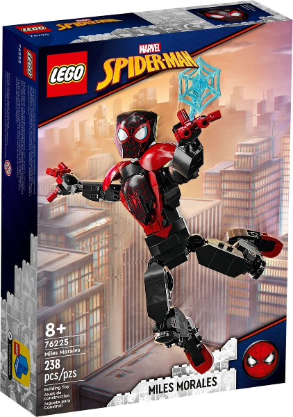 76225 Miles Morales Figure (Retired) LEGO Super Heroes product image 1, provided for visual reference and product detail