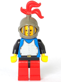 Breastplate - Blue with Black Arms, Red Legs with Black Hips, Dark Gray Grille Helmet, Red Plume (cas185) product image 1,