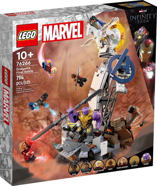 76266 Endgame Final Battle (Retired) LEGO Super Heroes product image 1, provided for visual reference and product detail