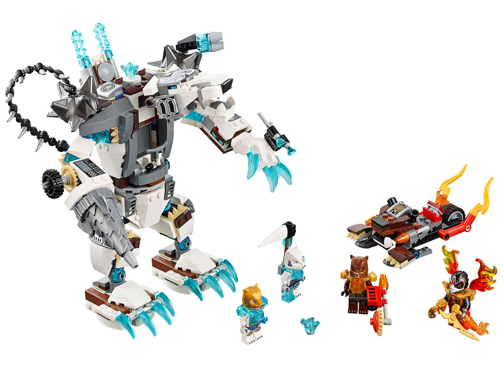 70223 Icebite's Claw Driller (Retired) LEGO Legends of Chima product image 2, provided for visual reference and product