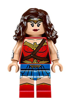 Wonder Woman - Red Torso, Blue Skirt (sh0393) product image 1, provided for visual reference and product detail review