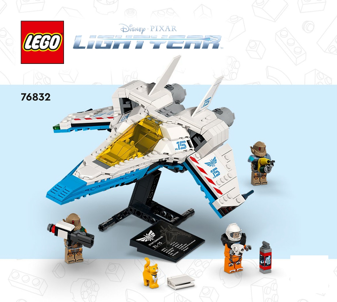 76832 XL-15 Spaceship (Used) LEGO Disney product image 2, provided for visual reference and product detail review