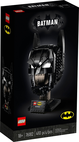 76182 Batman Cowl (Retired) LEGO Super Heroes product image 1, provided for visual reference and product detail review