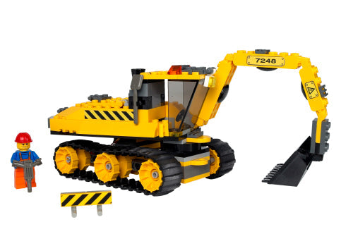 7248 Digger (Retired) LEGO City product image 2, provided for visual reference and product detail review