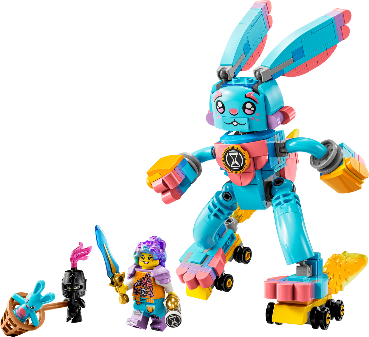 71453 Izzie and Bunchu the Bunny (Retired) LEGO Dreamzzz product image 2, provided for visual reference and product detail