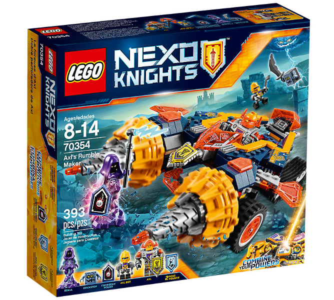 70354 Axl's Rumble Maker (Retired) LEGO Nexo Knights product image 1, provided for visual reference and product detail review