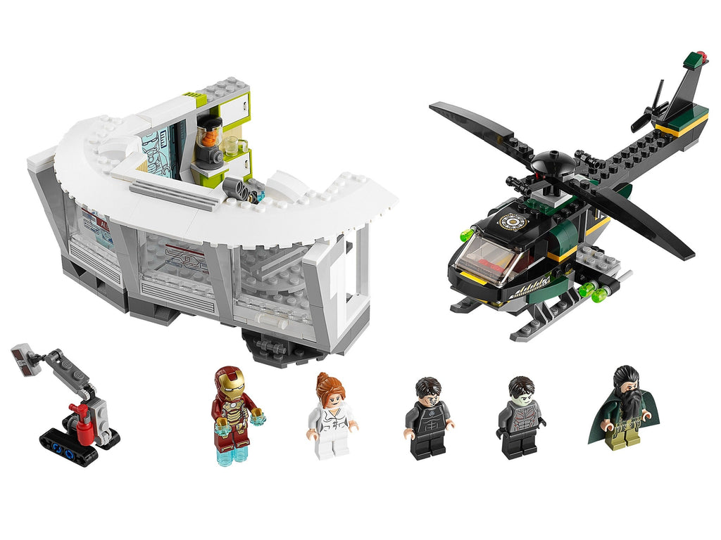 76007 Iron Man: Malibu Mansion Attack (Retired) LEGO Super Heroes product image 2, provided for visual reference and product