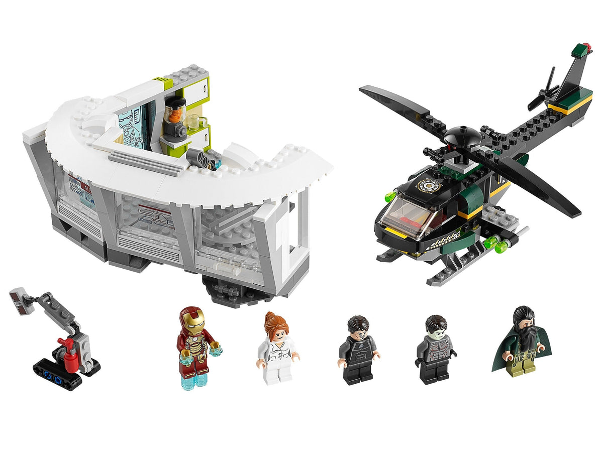 76007 Iron Man: Malibu Mansion Attack (Retired) LEGO Super Heroes product image 2, provided for visual reference and product