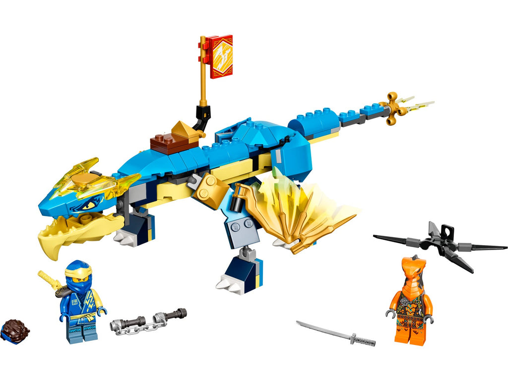 71760 Jay's Thunder Dragon EVO (Retired) LEGO Ninjago product image 2, provided for visual reference and product detail