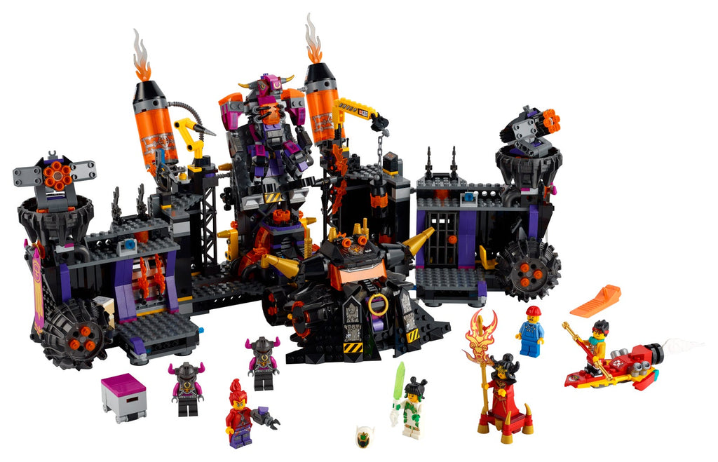 80016 The Flaming Foundry (Retired) LEGO Monkie Kid product image 2, provided for visual reference and product detail review