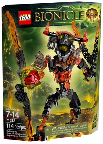71313 Lava Beast (Retired) LEGO BIONICLE product image 1, provided for visual reference and product detail review