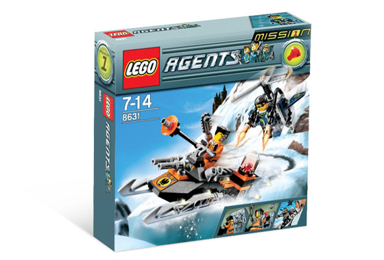 8631 Jetpack Pursuit (Retired) LEGO Agents product image 1, provided for visual reference and product detail review