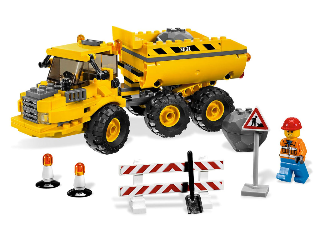 7631 Dump Truck (Retired) LEGO City product image 2, provided for visual reference and product detail review