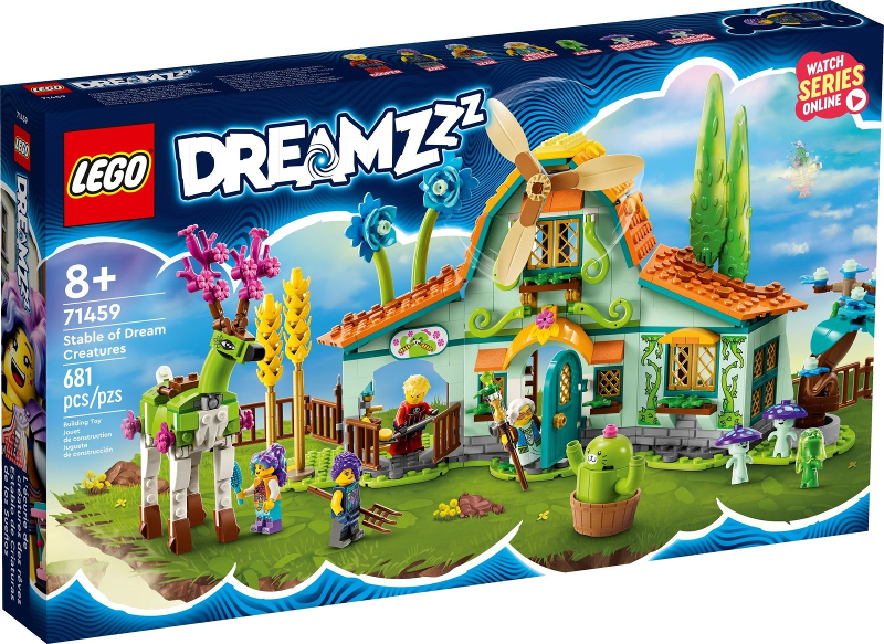 71459 Stable Of Dream Creatures (Retired) LEGO Dreamzzz product image 1, provided for visual reference and product detail