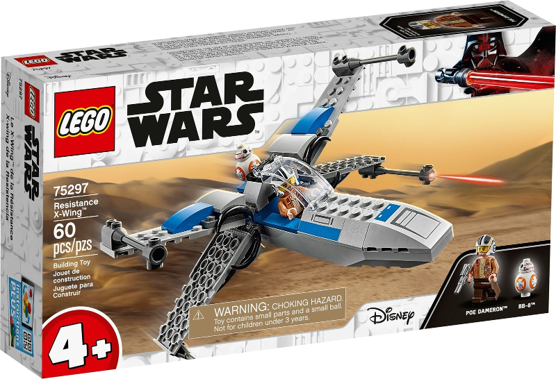 75297 Resistance X-Wing Starfighter (Retired) LEGO Star Wars product image 1, provided for visual reference and product