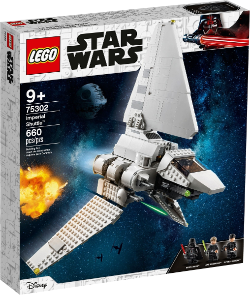 75302 Imperial Shuttle (Retired) LEGO Star Wars product image 1, provided for visual reference and product detail review