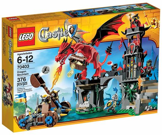 70403 Dragon Mountain (Retired) LEGO Castle product image 1, provided for visual reference and product detail review