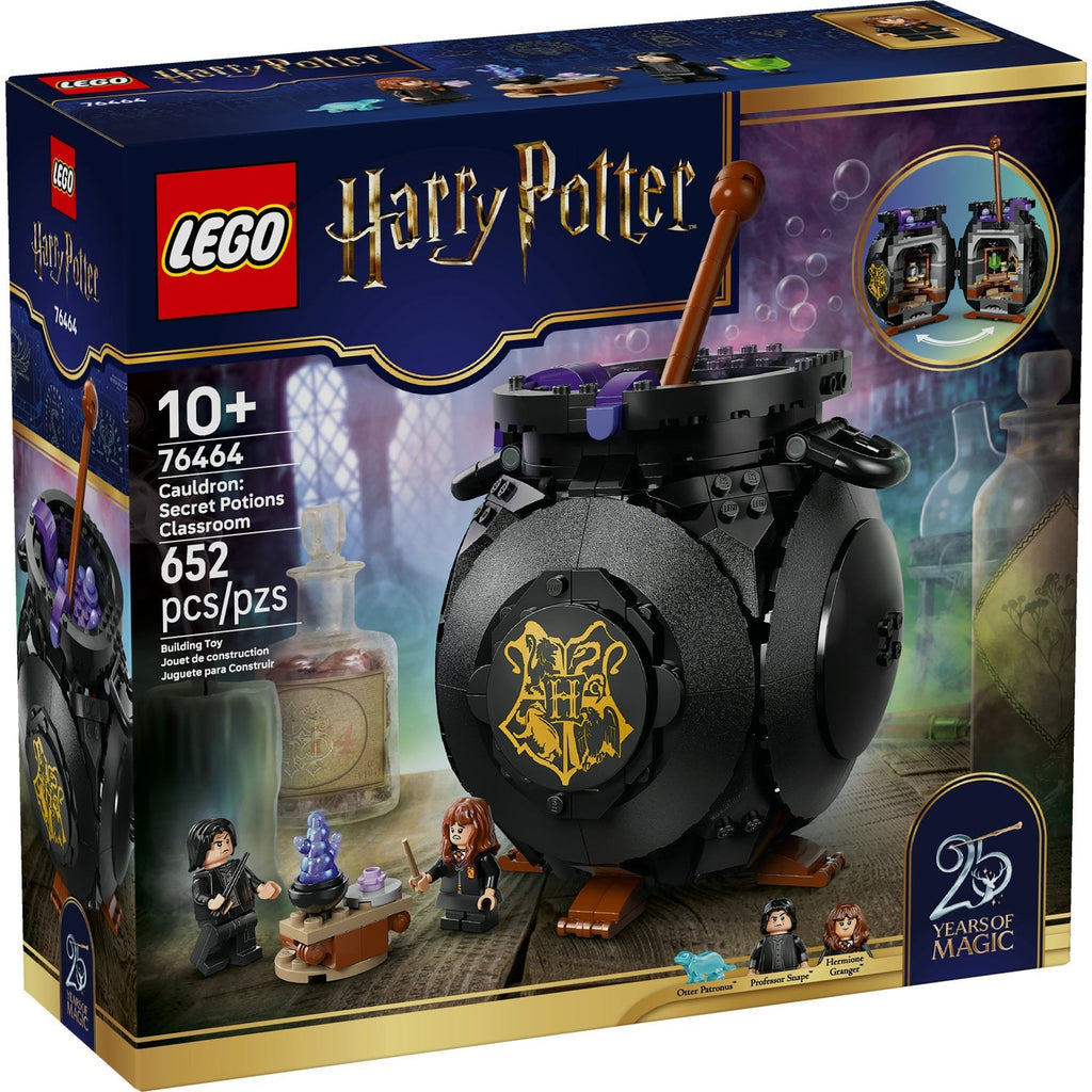 76464 Cauldron: Secret Potions Classroom (Retired) LEGO Harry Potter product image 1, provided for visual reference and