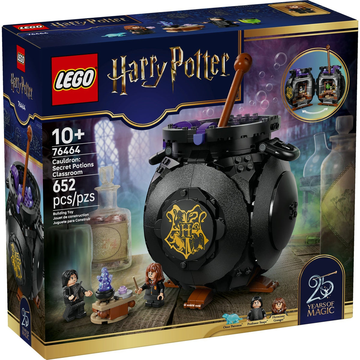 76464 Cauldron: Secret Potions Classroom (Retired) LEGO Harry Potter product image 1, provided for visual reference and