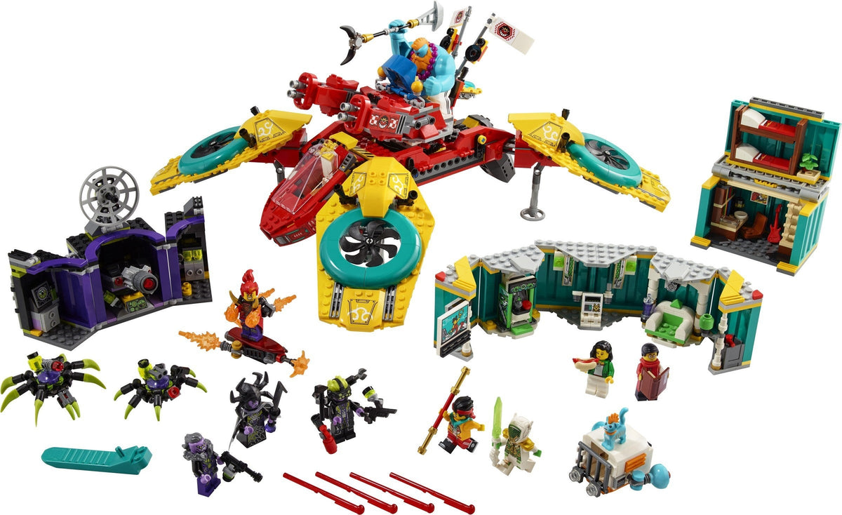 80023 Monkie Kid's Team Dronecopter (Retired) LEGO Monkie Kid product image 2, provided for visual reference and product