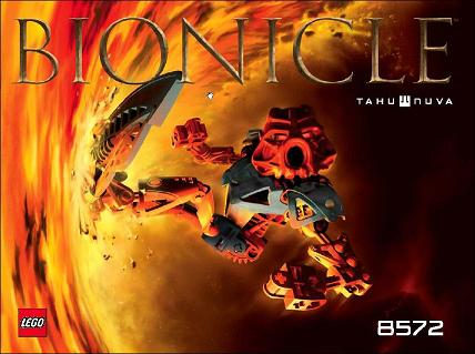 8572 Tahu Nuva (Certified) LEGO BIONICLE product image 2, provided for visual reference and product detail review