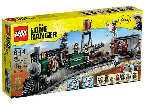 79111 Constitution Train Chase (Retired) LEGO The Lone Ranger product image 1, provided for visual reference and product