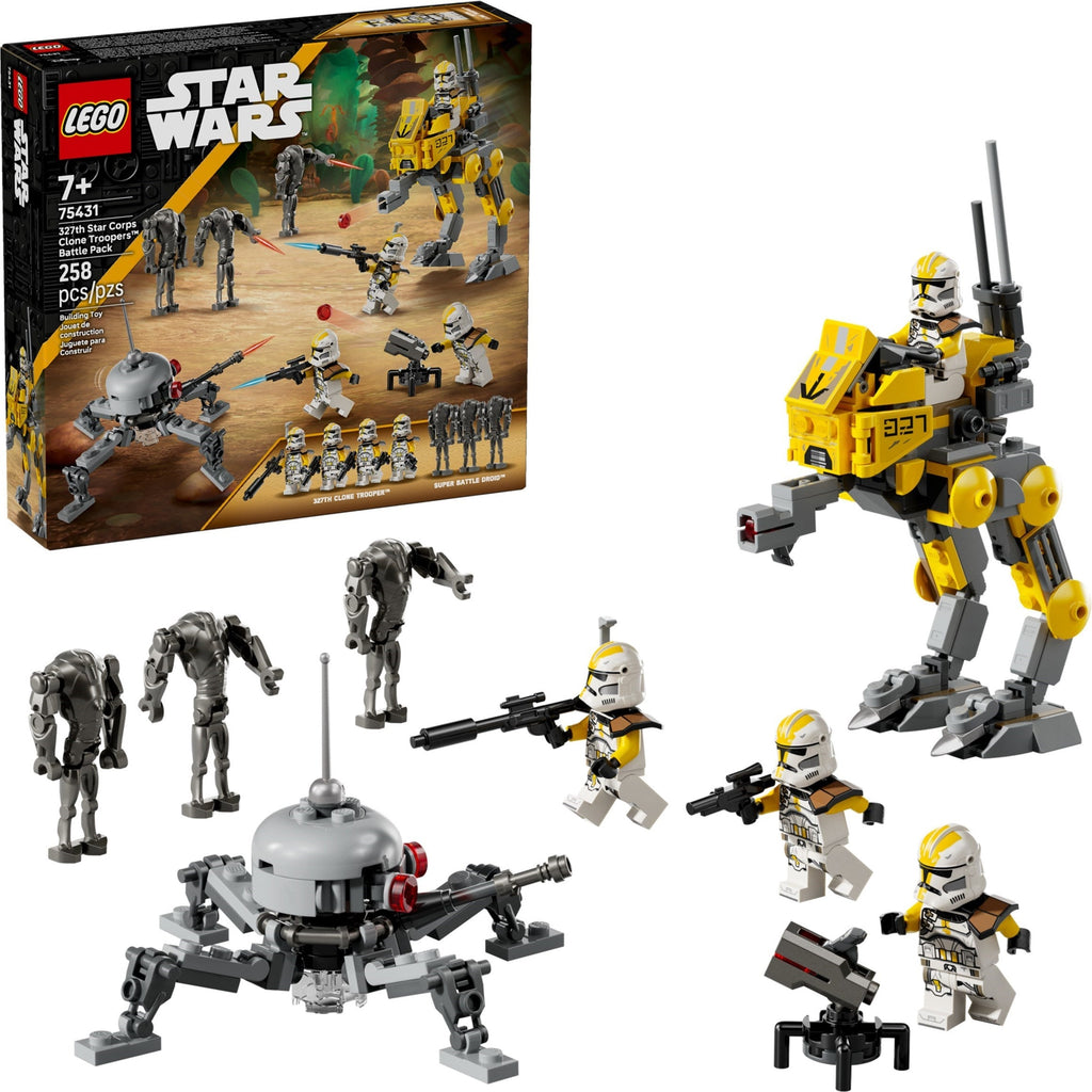 75431 327th Star Corps Clone Troopers Battle Pack (Retired) LEGO Star Wars product image 2, provided for visual reference