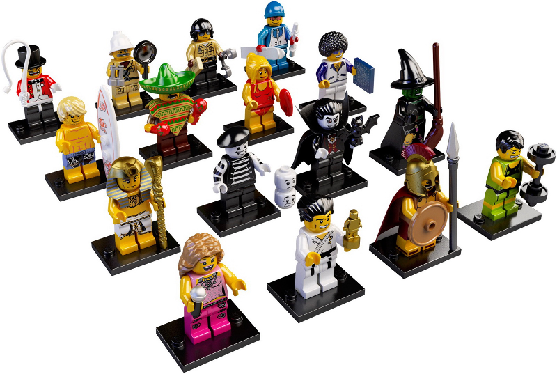 Skier - Series 2 Collectible Minifigure (col02-12) product image 1, provided for visual reference and product detail review