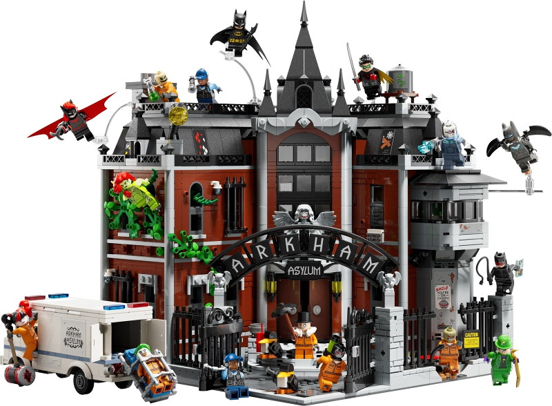 76300 Arkham Asylum (Retired) LEGO Super Heroes product image 3, provided for visual reference and product detail review