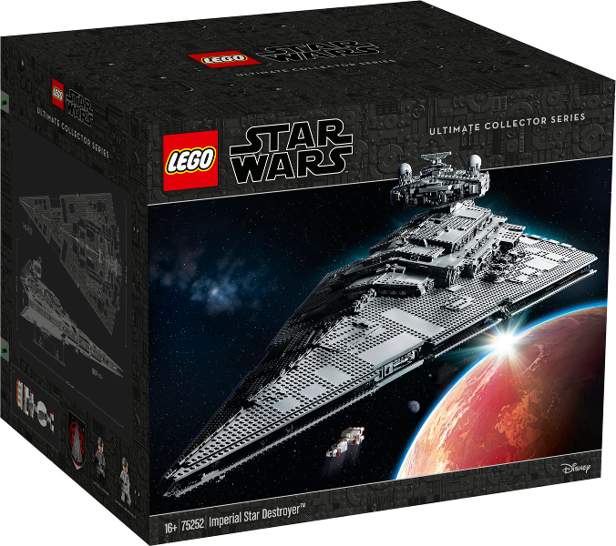 75252 Imperial Star Destroyer (Retired) LEGO Star Wars product image 1, provided for visual reference and product detail
